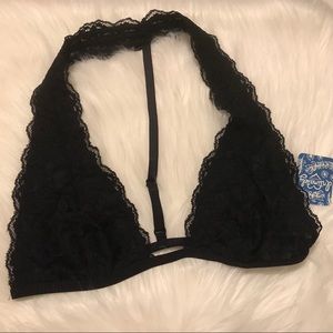 NWT Free People Truly Madly Deeply Halter Bralette